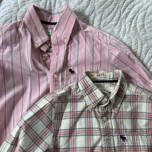Abercrombie boys button down shirts